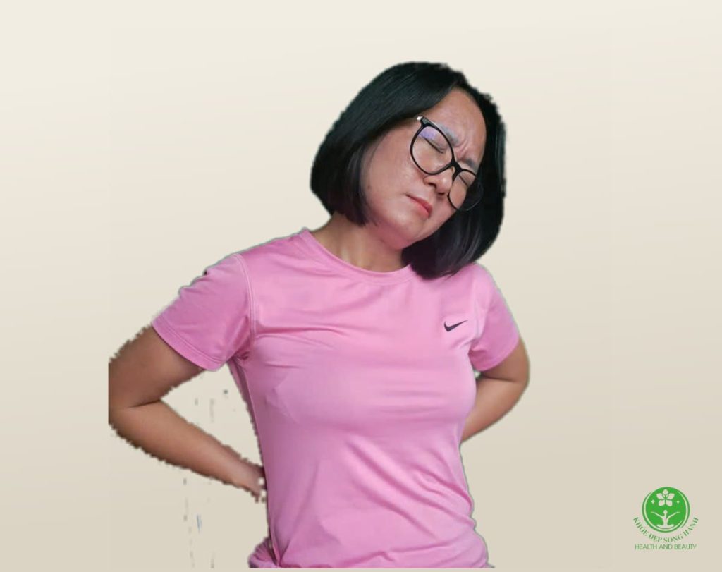 Đau lưng dưới ở người ngồi nhiều khi làm việc